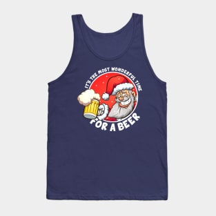 It's the Most Wonderful Time For a Beer - Beer Lovers (on dark colors) Tank Top
